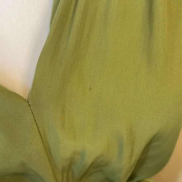 Ramy Brook Avocado/Sage Green Embroidered Hayley Midi Dress, size MEDIUM - Picture 14 of 17